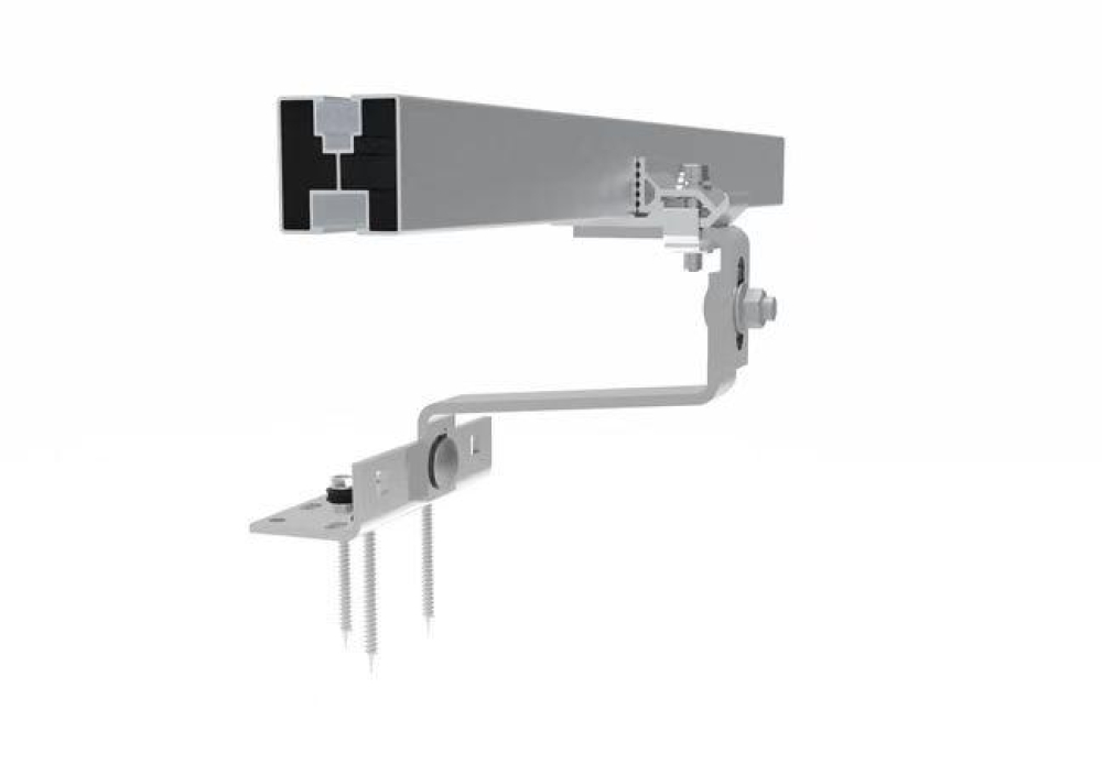 Preview: Ziegeldach (Pfanne) Montagset für 2 Solarmodule - JurSolRoof